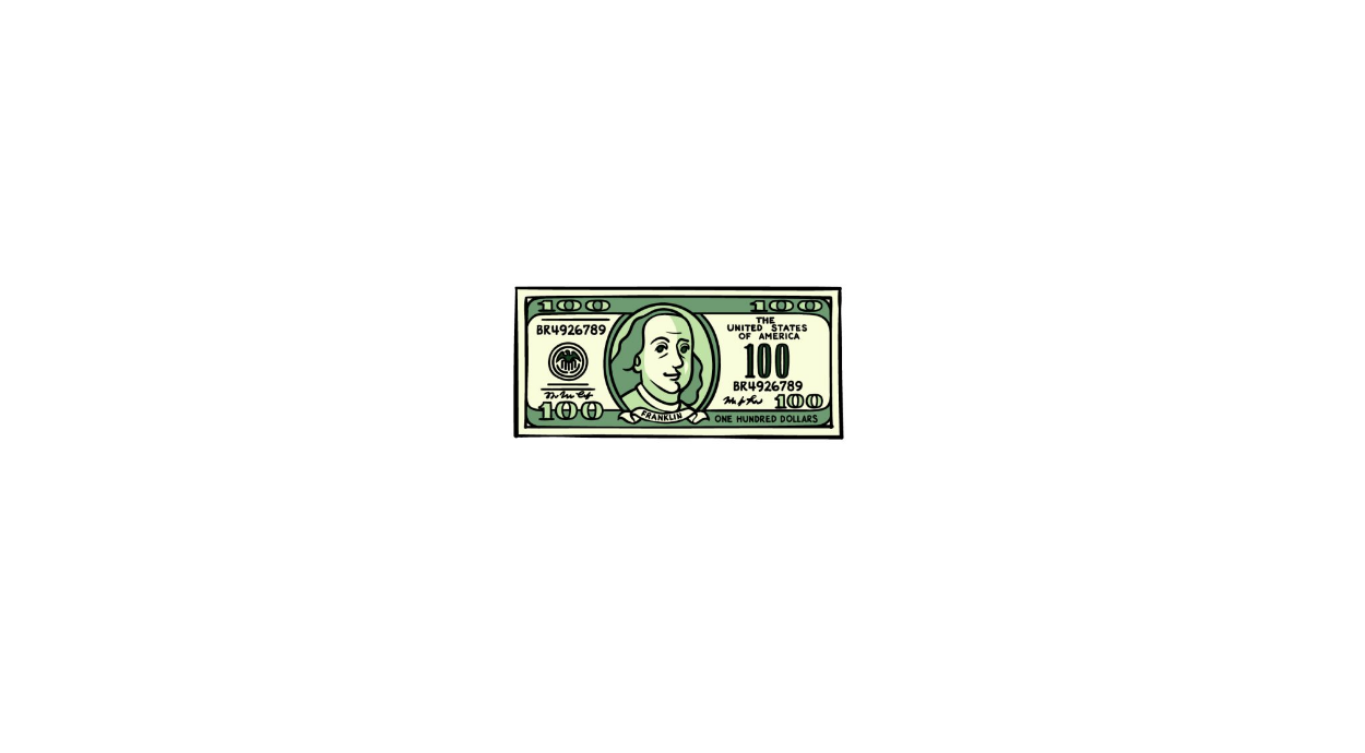 Draw A Dollar Bill