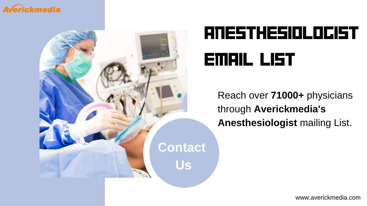 Anesthesiologist Email List